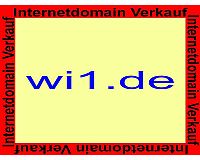wi1.de, diese  Domain ( Internet ) steht zum Verkauf!